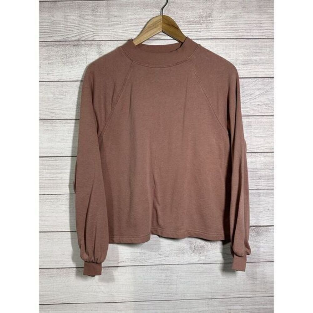 Ultra‎ Flirt Woman's Size Medium Blush Pink Sweatshirt Pullover Long Sleeve